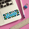 Die Cut Sticker - Seattle (Checkered)