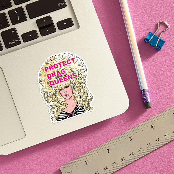 Die Cut Sticker - Protect Drag Queens