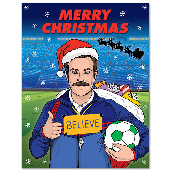 Ted Believe in the Christmas Spirit Card