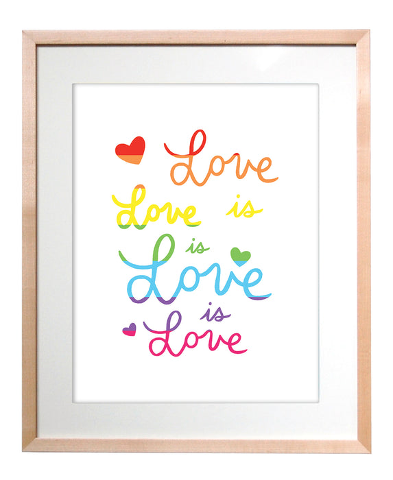 Art Print - Love is Love is Love