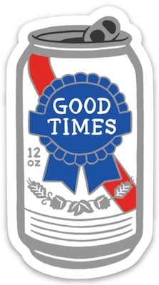 Die Cut Sticker - Good Times Beer