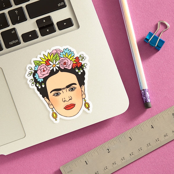 Die Cut Sticker - Artista with Flower Crown
