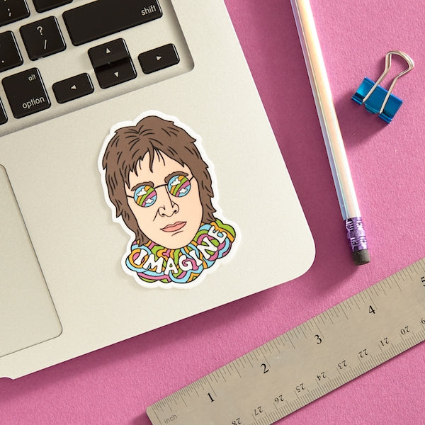 Die Cut Sticker - John Lennon