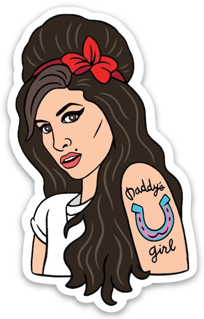 Die Cut Sticker - Amy Winehouse