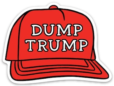 Die Cut Sticker - Dump Trump
