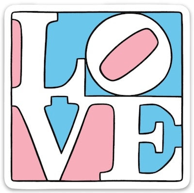 Die Cut Sticker - Trans Love
