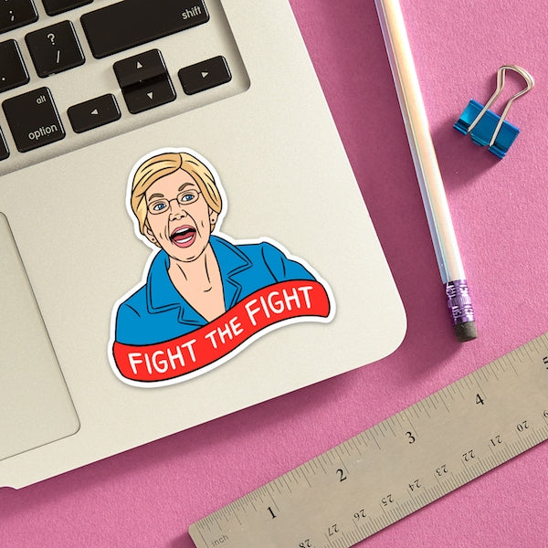 Die Cut Sticker - Elizabeth Warren