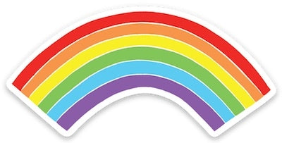 Die Cut Sticker - Rainbow