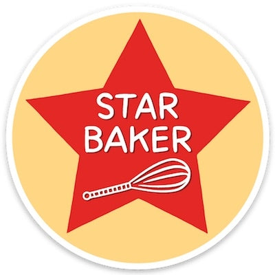Die Cut Sticker - Star Baker