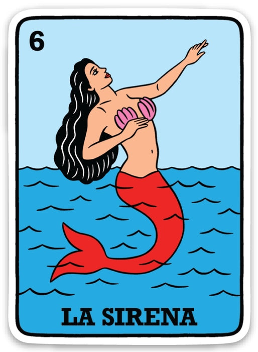 Die Cut Sticker - La Sirena