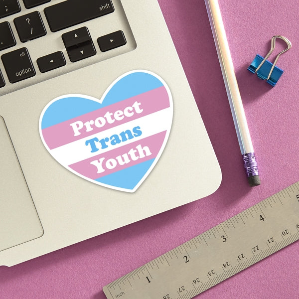 Die Cut Sticker - Protect Trans Youth