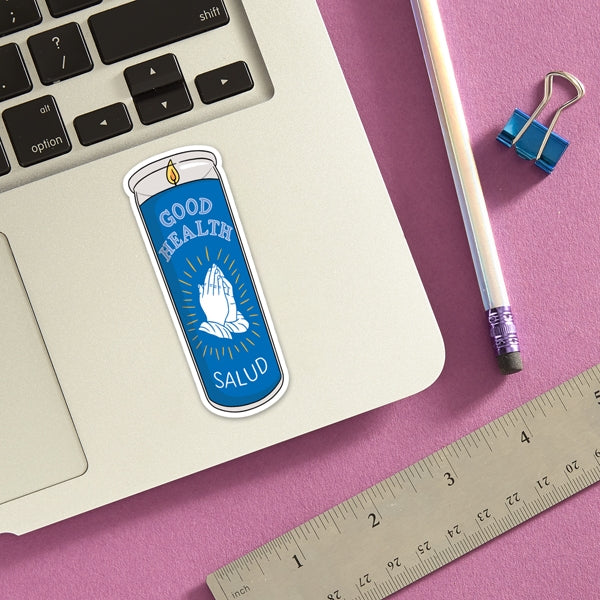 Die Cut Sticker - Good Health Candle — The Found