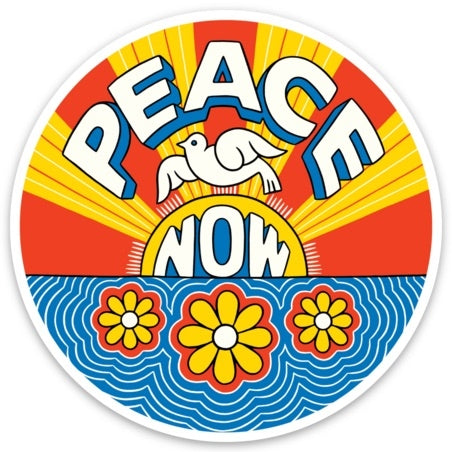 Die Cut Sticker - Peace Now