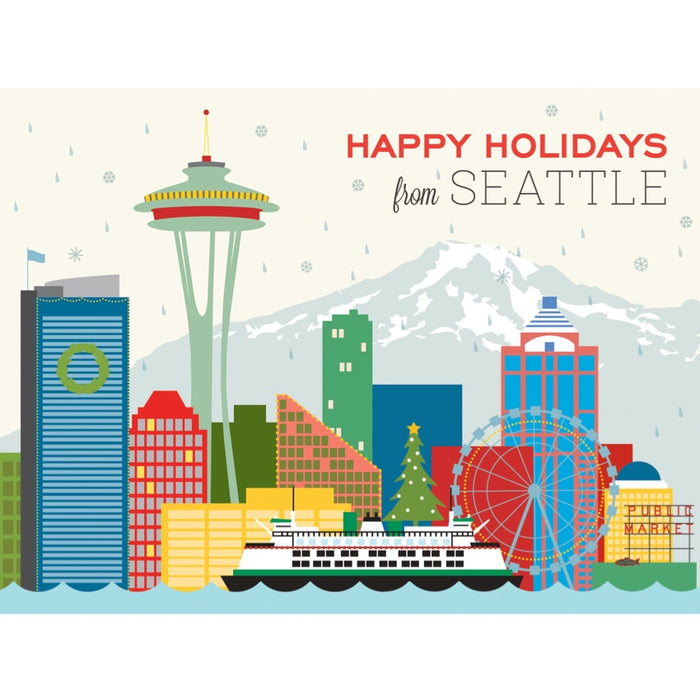 Seattle Skyline Holiday