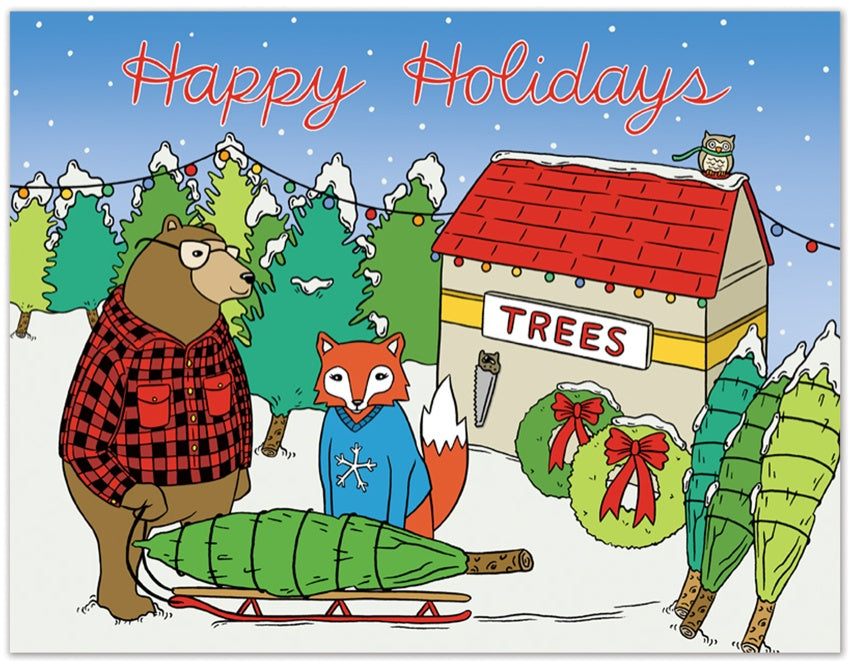 Holiday Animals Tree Lot