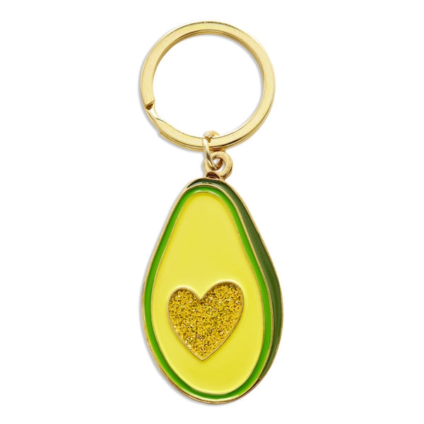 Keychain - Avocado Heart