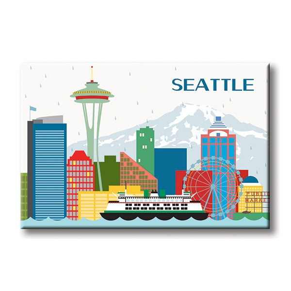 Magnet - Seattle Skyline
