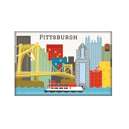 Magnet - Pittsburgh Skyline