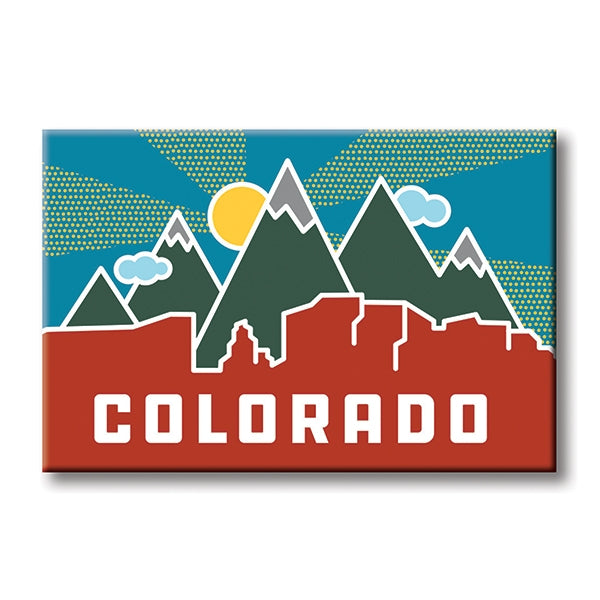 Magnet - Colorado Skyline