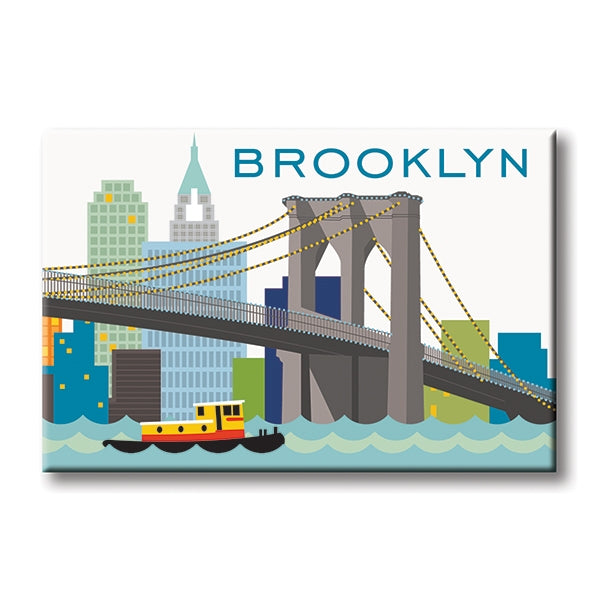 Magnet - Brooklyn Skyline