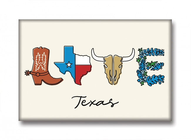 Magnet - LOVE Texas