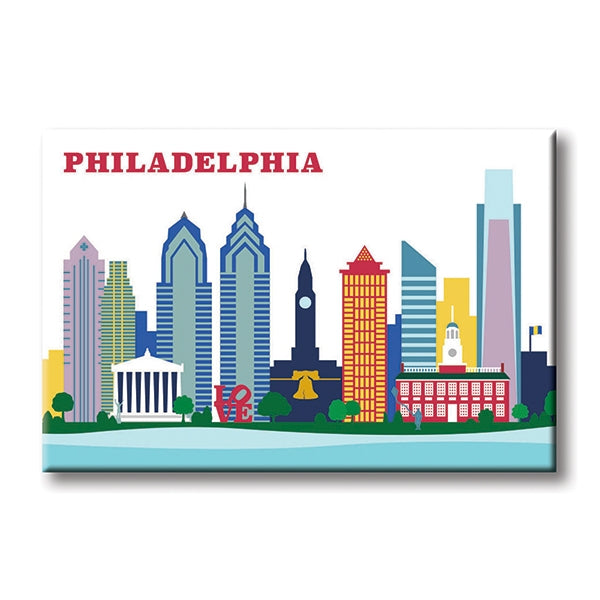 Magnet - Philadelphia Skyline