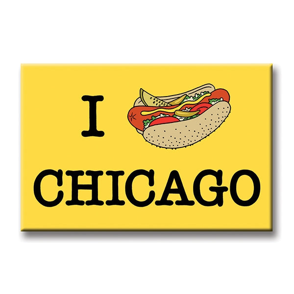 Magnet - Chicago Hotdog