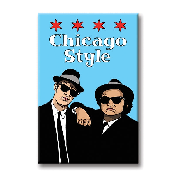 Magnet - Blues Bros Chicago Style