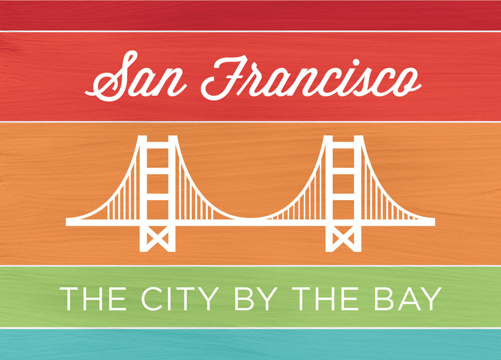 San Francsico City by the Bay Card