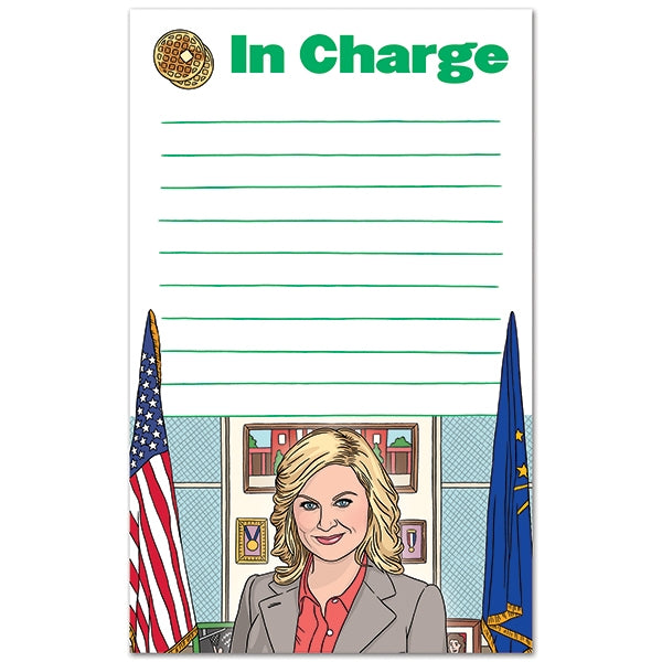 Notepad: Leslie in Charge