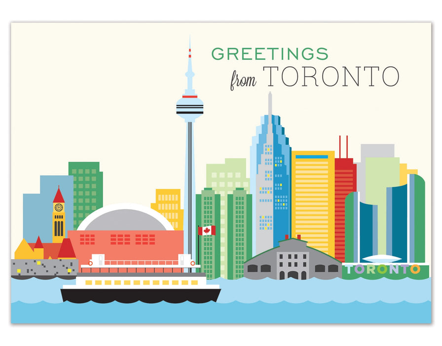 Postcard - Toronto Skyline