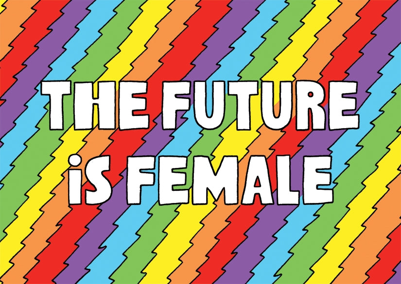 Postcard - The Future is Female