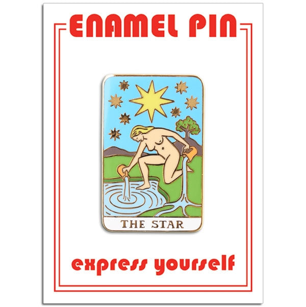 Pin - Star Tarot Card