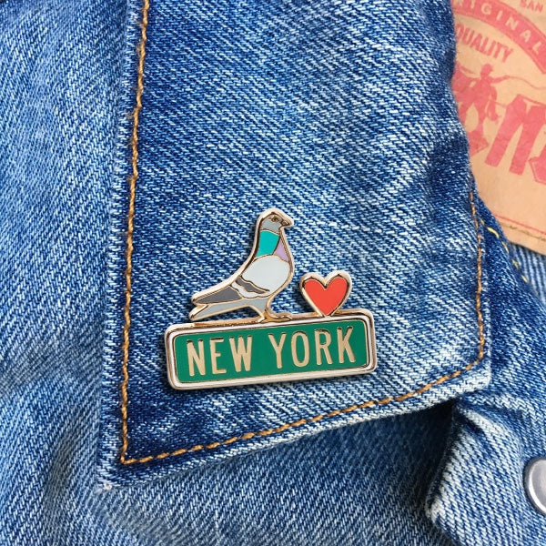 Pin - NYC Pigeon