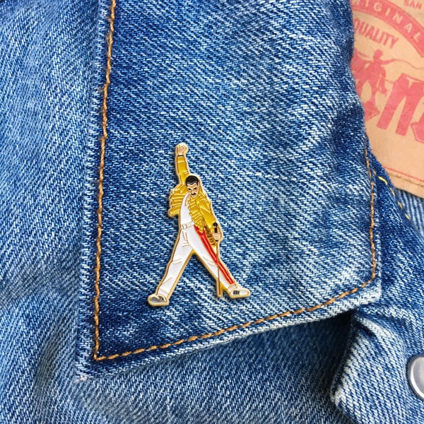 Pin - Posed Freddie Mercury