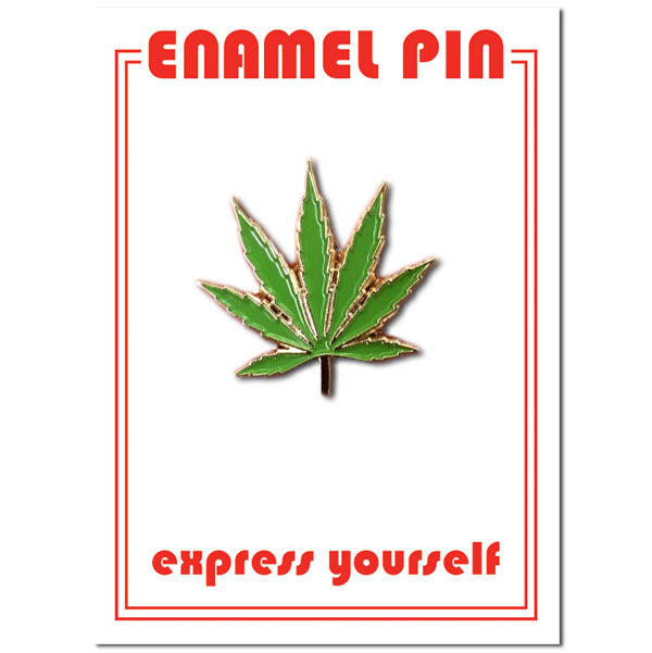 Pin - Marijuana Leaf