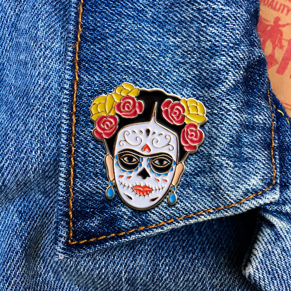 Pin - Artista Mexicana Sugar Skull