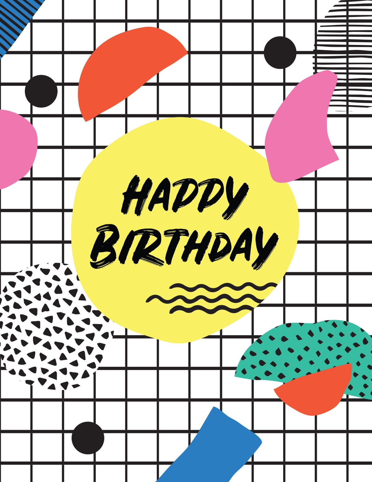 Happy Birthday Memphis Design — The Found